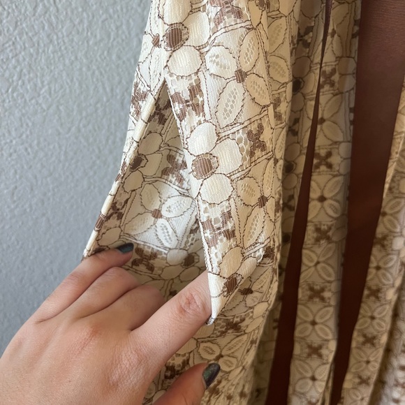 Vintage 1970's Princess Kaiulani Lace Dress - Picture 6 of 6